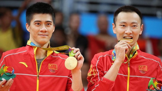 Badmintonda iki kategoride madalyalar dağıtıldı