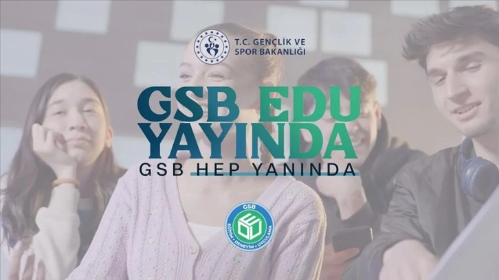 Bakan Bak, 'GSB EDU Web Sitesi'nin hayata geçirildiğini duyurdu