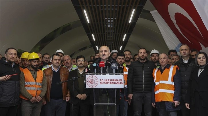 Bakan Karaismailoğlu: Başakşehir-Kayaşehir Metro Hattı'nın açılışına sayılı günler kaldı