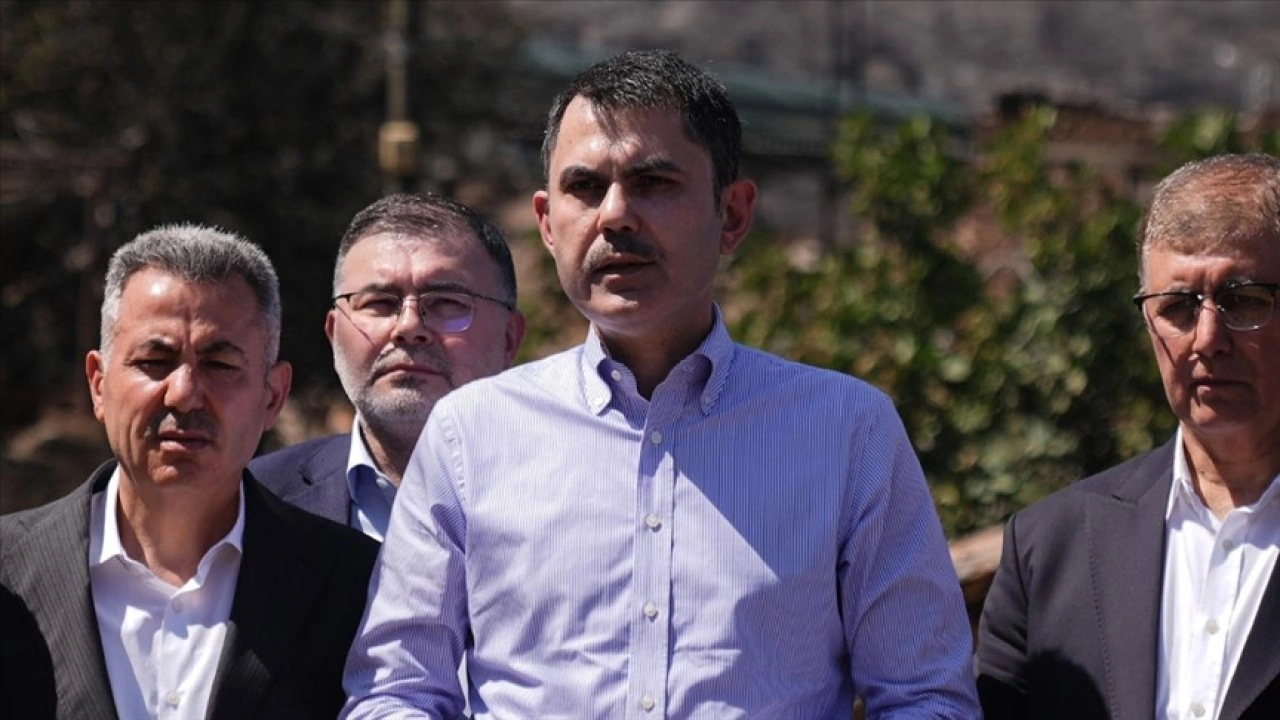 Bakan Kurum: 8 ilimizde çıkan yangınlardan etkilenen toplam bina sayısı 1168'e ulaşmıştır