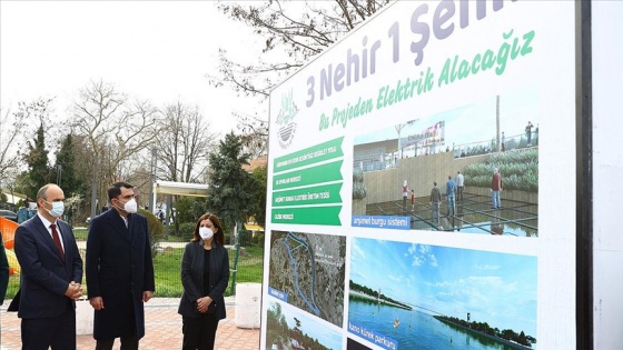 Bakan Kurum Edirne'de '3 Nehir, 1 Şehir' projesinin uygulanacağı alanda inceleme yaptı