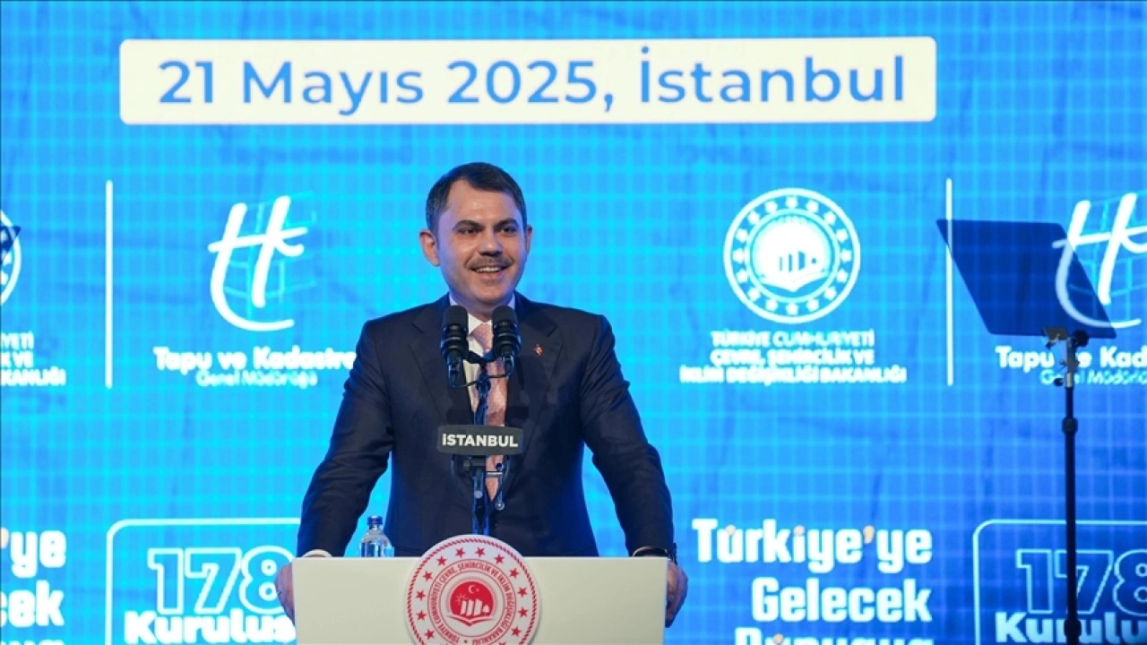 Bakan Kurum: Tapu teşkilatımızla kayıt altına alınmamış tek bir metrekare 2B alanı bırakmayacağız