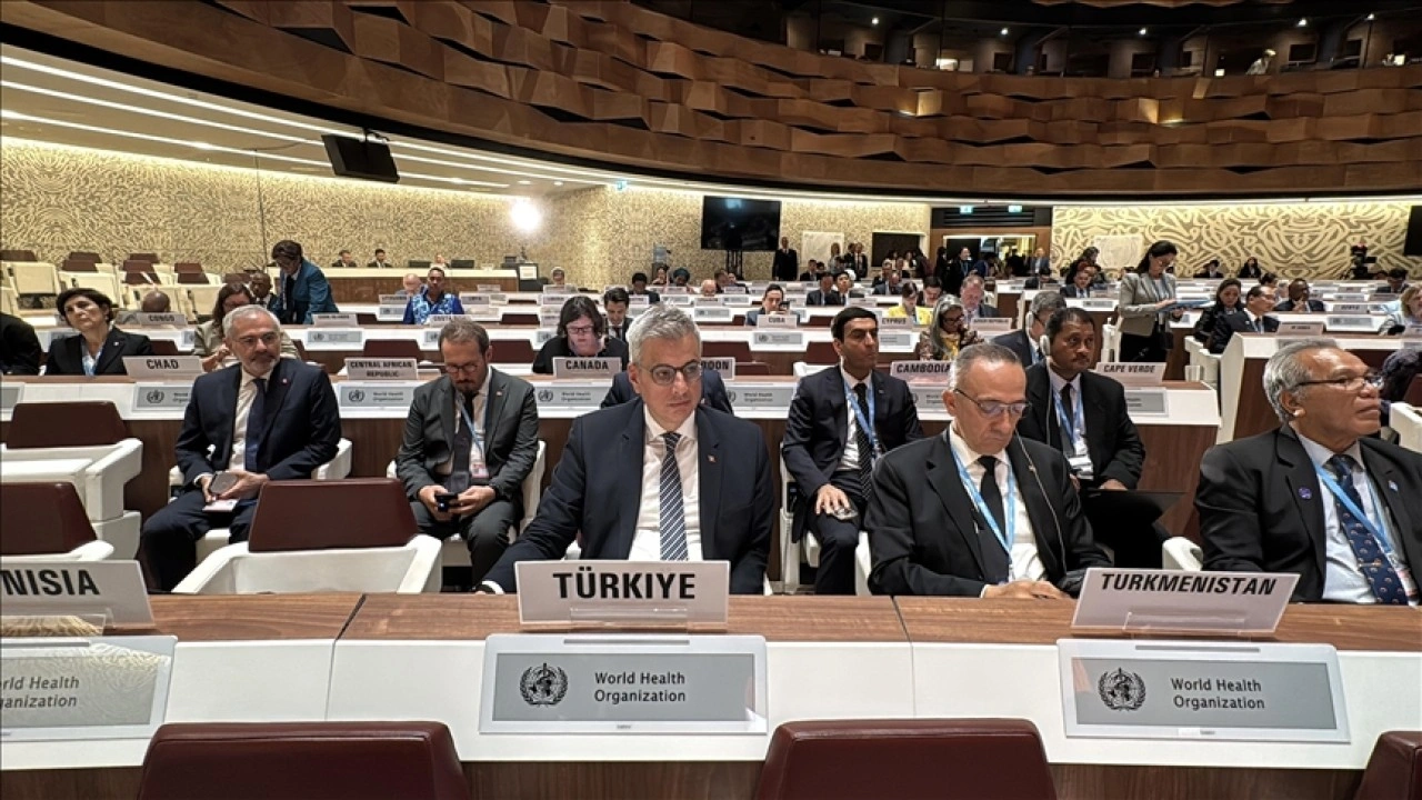 Bakan Memişoğlu, Dünya Sağlık Asamblesi'nin 78'inci toplantısına katıldı