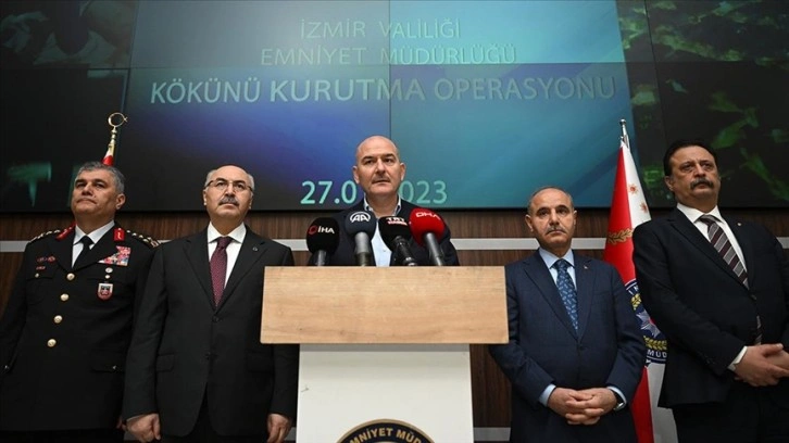 Bakan Soylu: Kökünü Kurutma Operasyonu'nda 225 hedefin 202'sine ulaştık