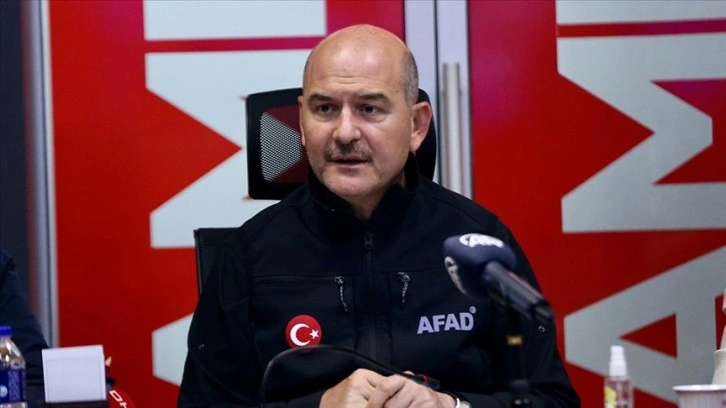 Bakan Soylu: Sel afetinin yaşandığı 7 ilde 2 bin 19 kişi tahliye edildi