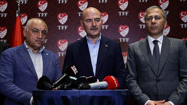 Bakan Soylu: TFF binasına saldırı olayının zanlıları kısa bir süre içerisinde yakalandı