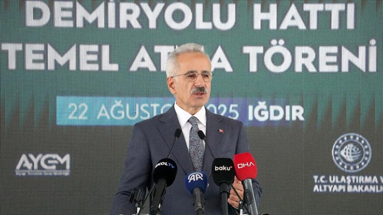 Bakan Uraloğlu: Bu proje, uluslararası barış ve refah için bir yol haritasıdır