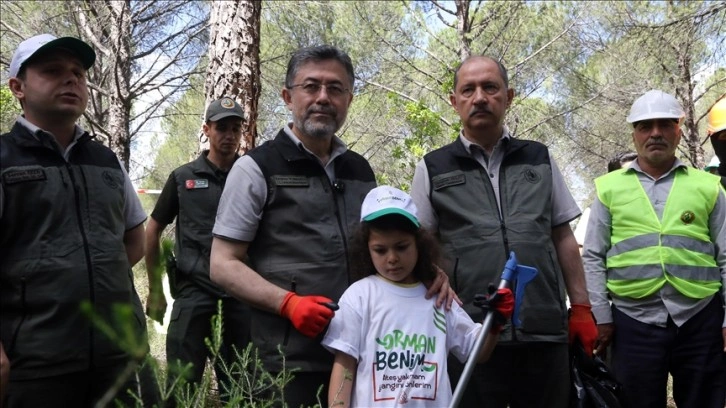 Bakan Yumaklı: 'Orman Benim' kampanyası geleceğimizi şekillendirecek