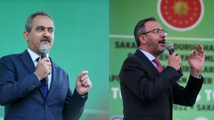 Bakanlar Özer ve Kasapoğlu, Sakarya'da toplu açılış törenine katıldı
