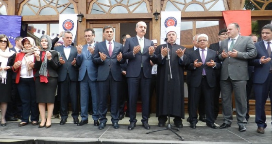 Başbakan yardımcısı Kurtulmuş Kosova’da cami açılışı yaptı