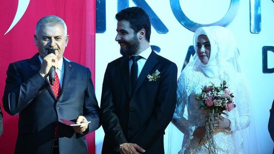 Başbakan Yıldırım nikah şahitliği yaptı