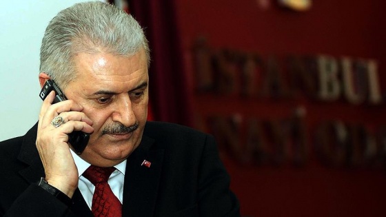 Başbakan Yıldırım, şehit Tekin'in babasına başsağlığı diledi