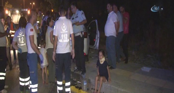 Başkent’te sıkışmalı trafik kazası: 4’ü çocuk, 11 yaralı