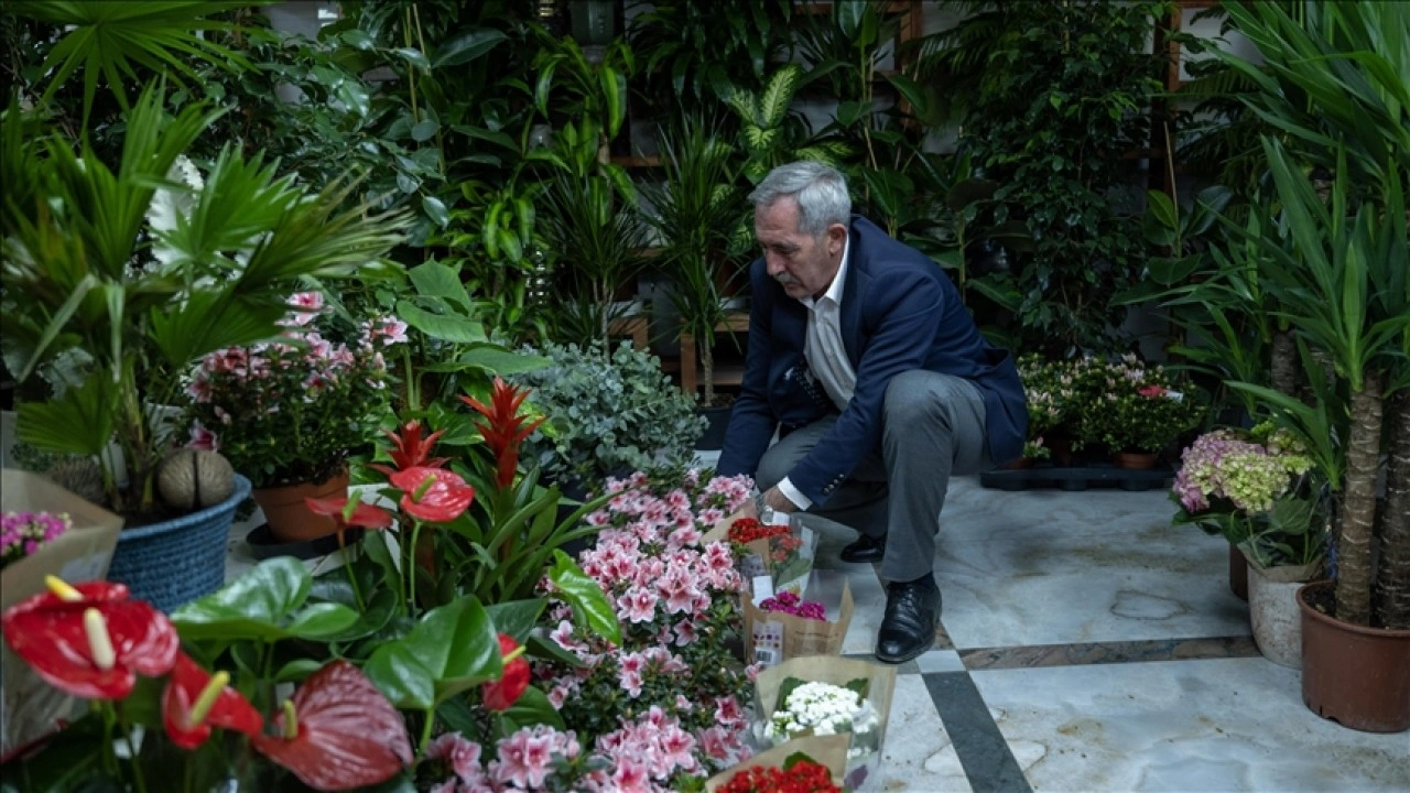 Başkente gelen 35 tır çiçek, öğretmenlere hediye edilmeyi bekliyor