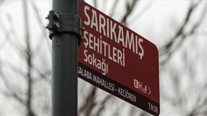 Başkentte şehitler anısına 'Sarıkamış Şehitleri Sokağı' açıldı