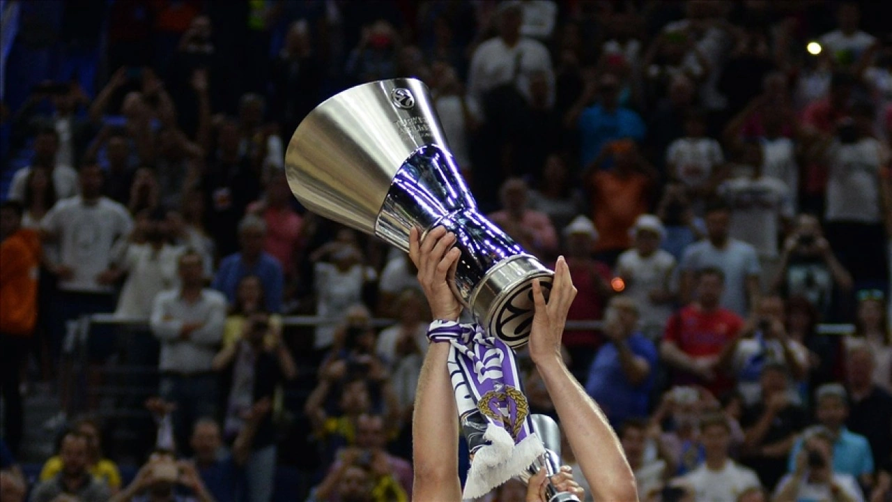 Basketbol Avrupa Ligi'nde şampiyonluk rekoru Real Madrid'de