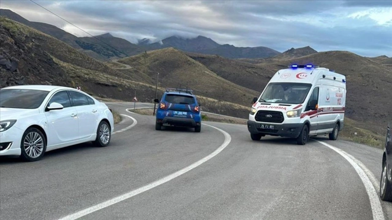 Bayburt-Erzurum sınırında bir hava aracının düştüğü ihbarı ekipleri harekete geçirdi