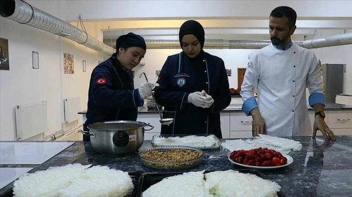 Bayburt'ta geleceğin mutfak şefleri yetişiyor