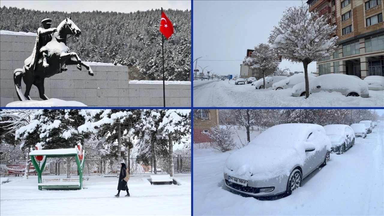 Bazı illerde kar ve soğuk hava etkili oldu