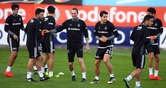 Beşiktaş 9 eksikle çalıştı