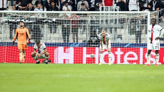 Beşiktaş Avrupa'da kötü günler geçiriyor
