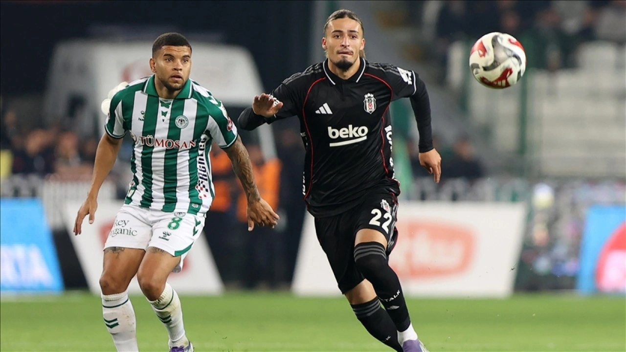 Beşiktaş ile Konyaspor, PFDK'ye sevk edildi