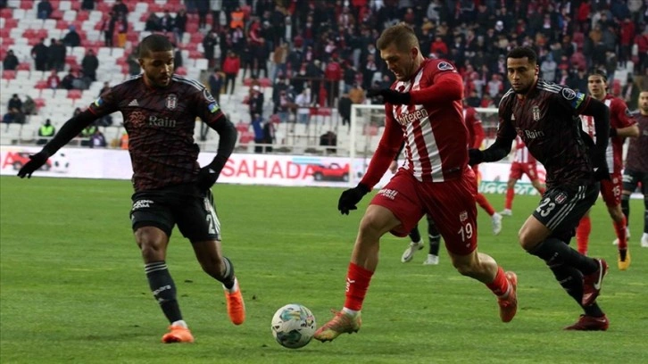 Beşiktaş, Sivas'ta yenildi