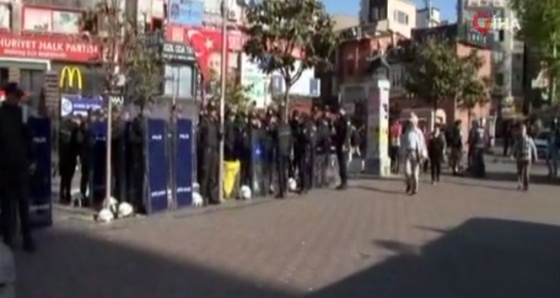 Beşiktaş'ta 1 Mayıs için yoğun güvenlik önlemleri