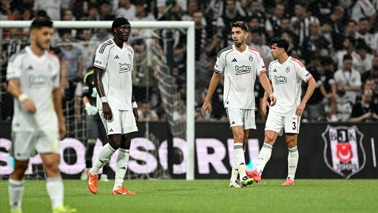 Beşiktaş, UEFA Avrupa Ligi 2. eleme turu ilk maçında evinde kaybetti