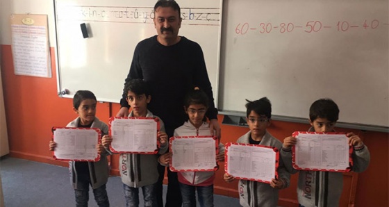 Beşizler ilk karnelerini aldı