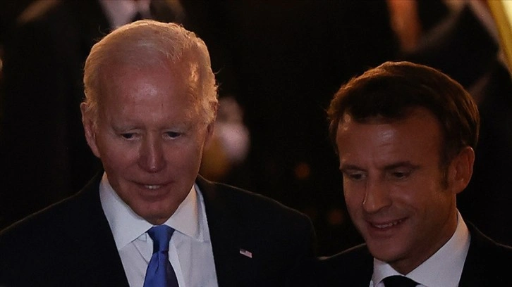 Biden, 1 Aralık'ta Macron'u Beyaz Saray'da ağırlayacak