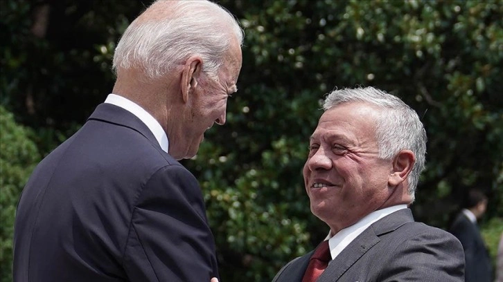 Biden, 13 Mayıs'ta Ürdün Kralı 2. Abdullah'ı Beyaz Saray'da ağırlayacak