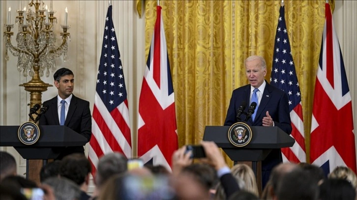 Biden: İngiltere Başbakanı Sunak ile önemli ve olumlu görüşmeler gerçekleştirdik