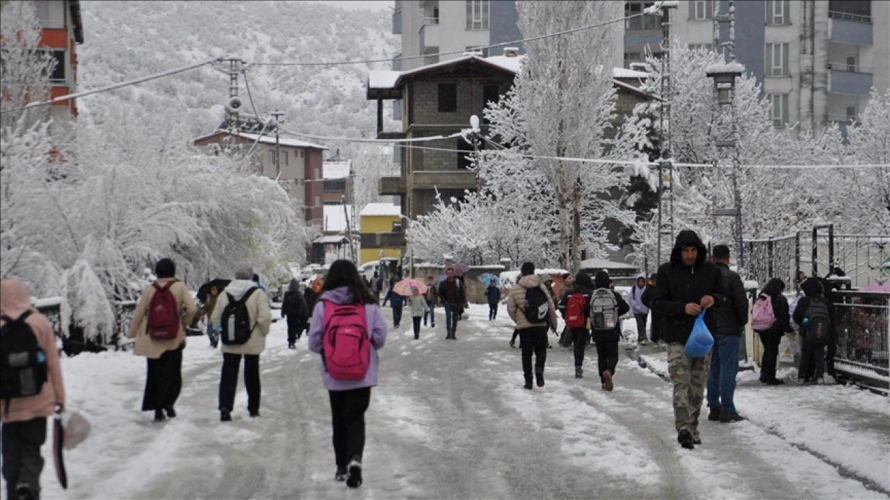 Bitlis'in merkez ve G&uuml;roymak il&ccedil;esinde eğitime bir g&uuml;n ara verildi