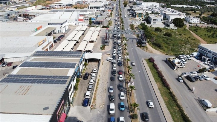 Bodrum'da bayram yoğunluğu yaşanıyor