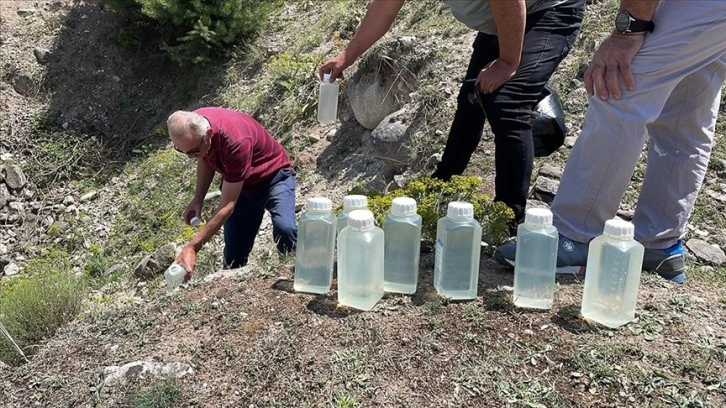 Bolu'nun Yuva köyünde su kaynaklarında temizlik çalışmaları sürüyor