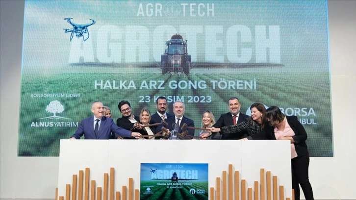Borsa İstanbul'da gong Agrotech için çaldı