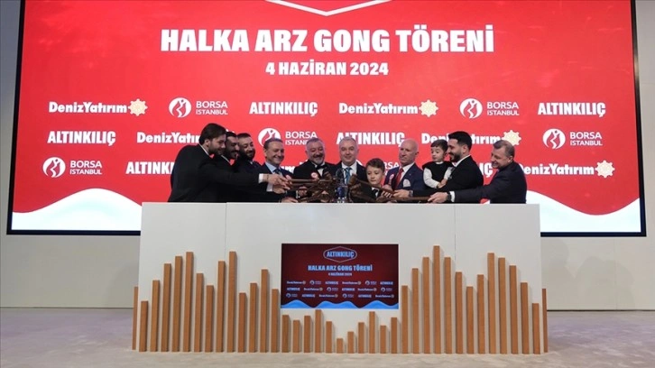 Borsa İstanbul'da gong, Altınkılıç için çaldı