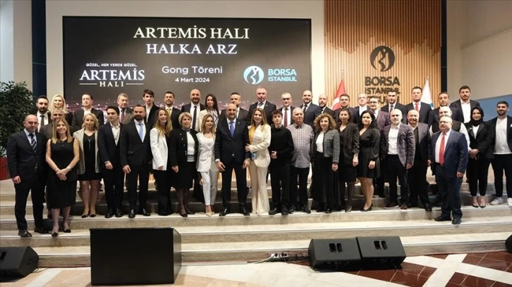 Borsa İstanbul'da gong Artemis Halı için çaldı