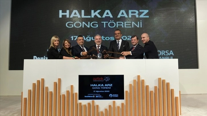 Borsa İstanbul'da gong Aztek Teknoloji için çaldı