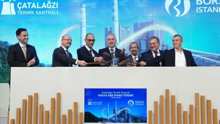 Borsa İstanbul’da gong, ÇATES için çaldı