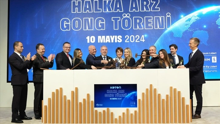 Borsa İstanbul'da gong Koton için çaldı