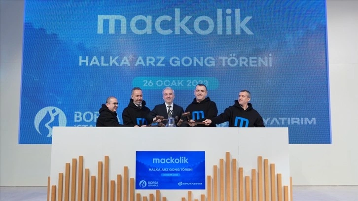 Borsa İstanbul'da gong Mackolik için çaldı