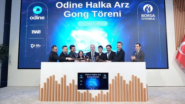 Borsa İstanbul'da gong Odine için çaldı