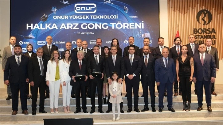 Borsa İstanbul'da gong, Onur Yüksek Teknoloji için çaldı