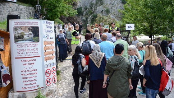 Bosna Hersekli Müslümanlar Blagay Tekkesi'nde buluştu