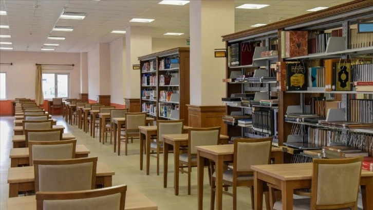 BŞEÜ Kütüphane ve Bilgi Merkezi, YKS'ye hazırlanan depremzede öğrencilerin hizmetinde