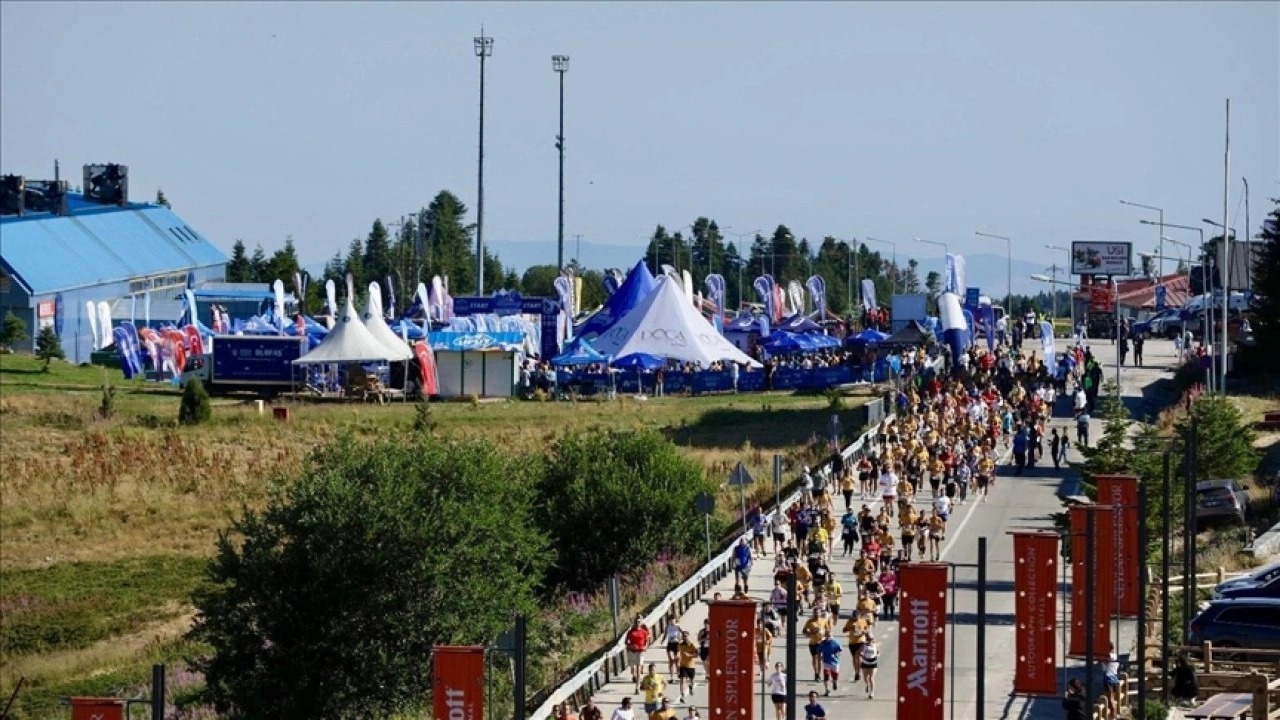 Bursa'da Uludağ Premium Ultra Trail Koşusu sona erdi