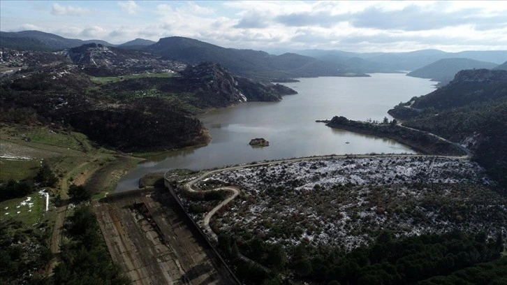 Çanakkale'nin tek içme suyu kaynağı Atikhisar Barajı'nda doluluk artıyor