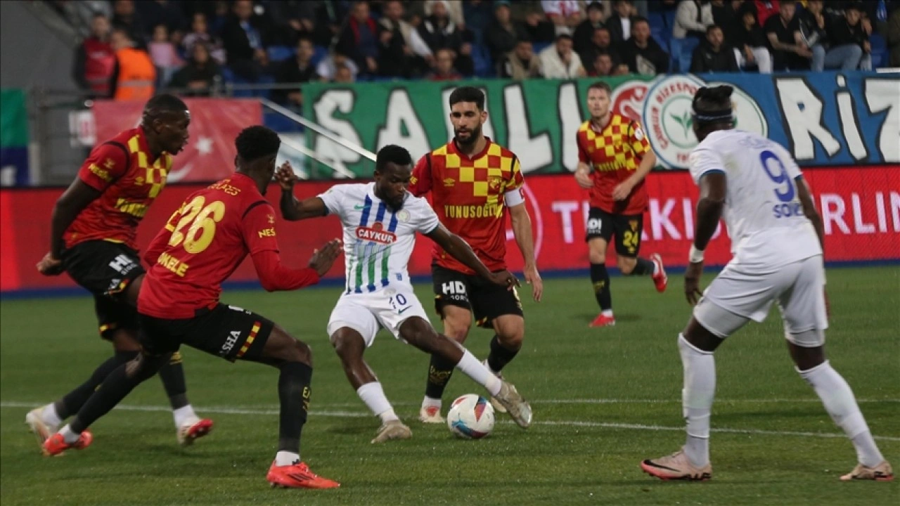 Çaykur Rizespor sahasından 3 puanla ayrıldı